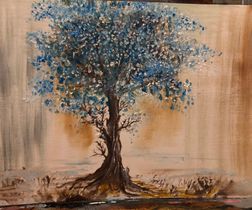 Blue tree 2020 - Sold
